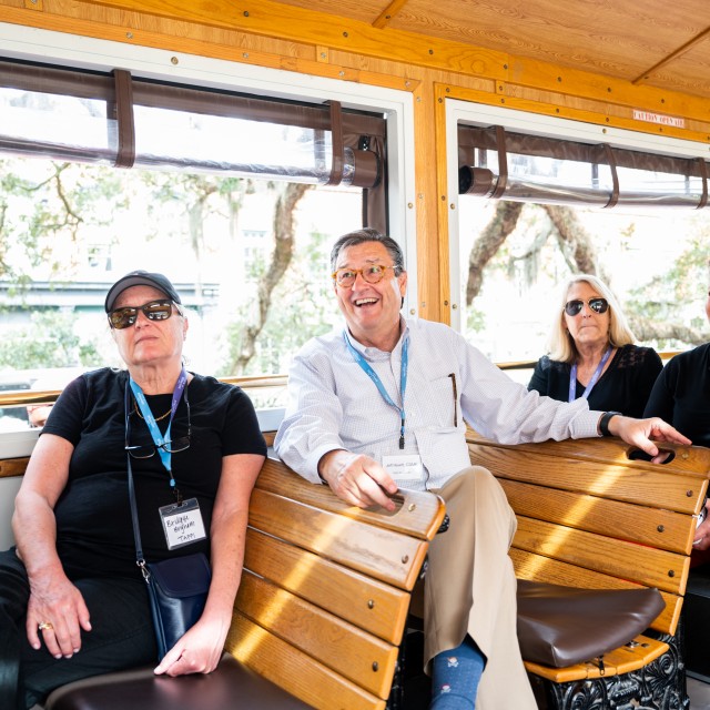 group on trolley