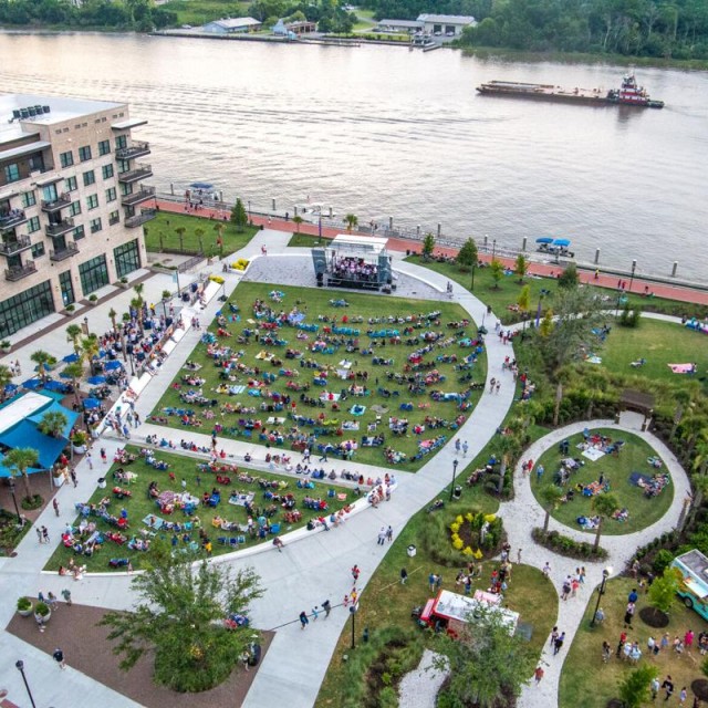 Eastern Wharf aerial view