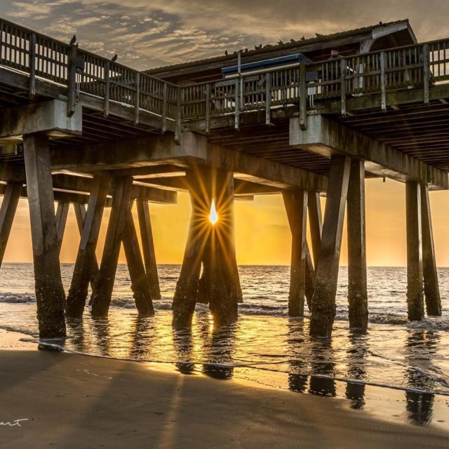 tybee island south beach pier tybee island south beach pier