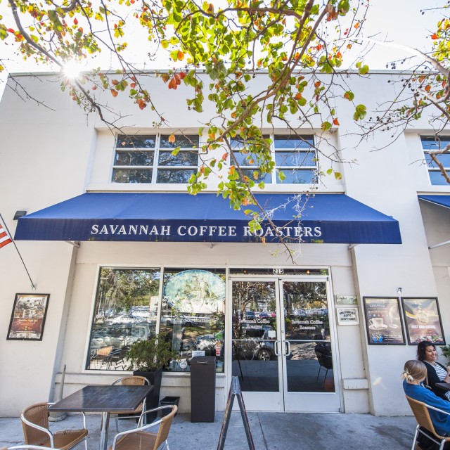 Savannah Coffee Roasters Exterior by Geoff Johnson Savannah Coffee Roasters Exterior by Geoff Johnson