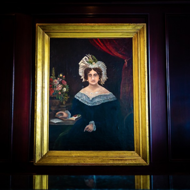 Marshall House. A painting of Mary L. Marshall.