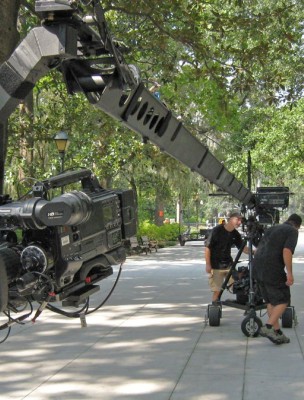Film Crew in Savannah Film Crew in Savannah