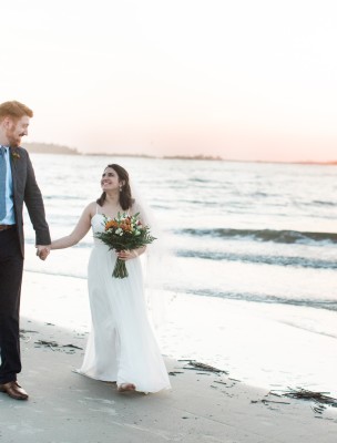 tybee island wedding couple tybee island wedding couple