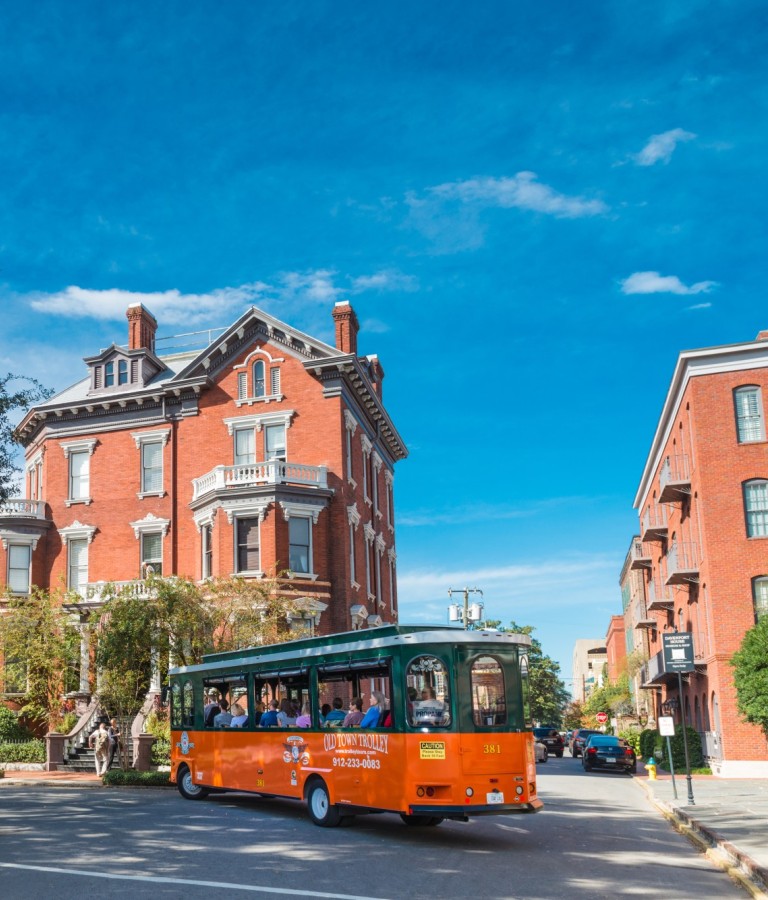 Old Town Trolley Tours of Savannah. Old Town Trolley Tours of Savannah.