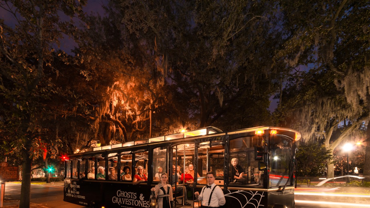 Ghosts & Gravestones Trolley Tour