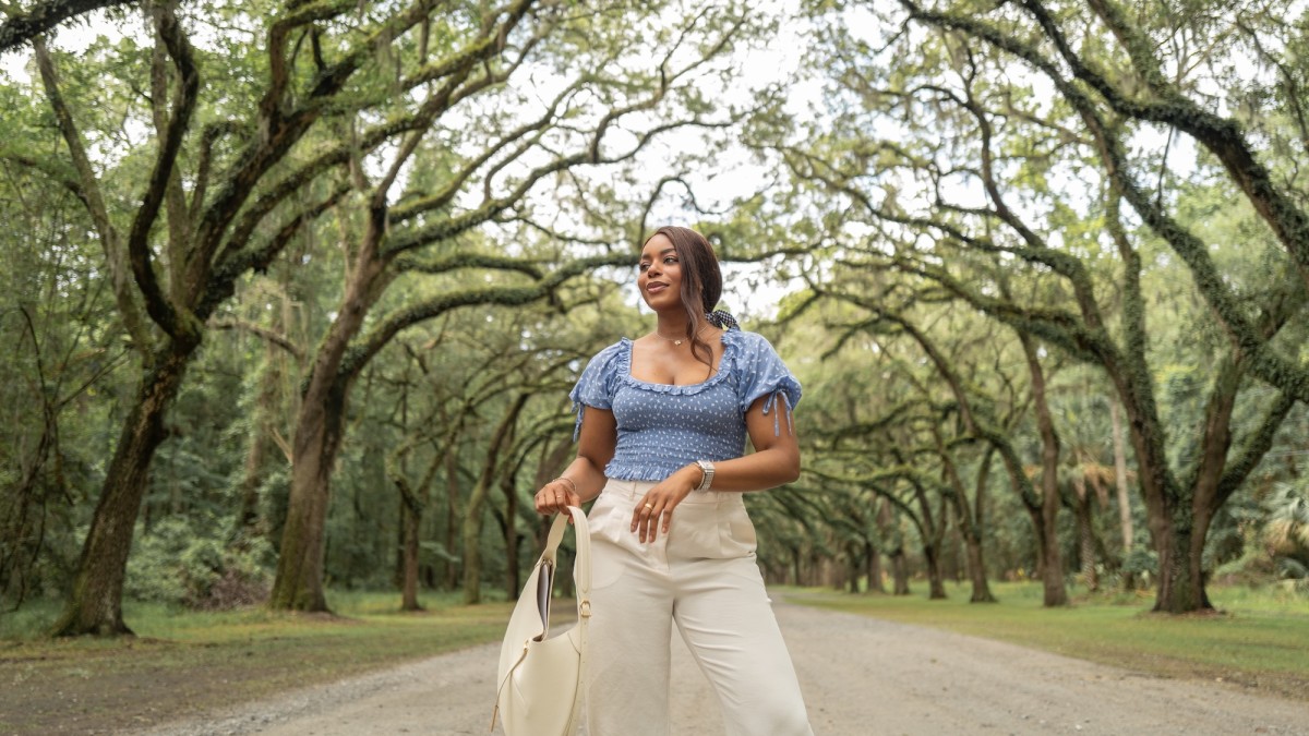 SAKS and LoveShackFancy collaboration in Savannah, GA.