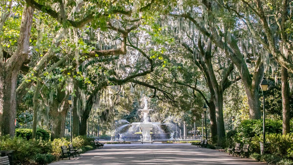 Savannah's Forsyth Park Fountain