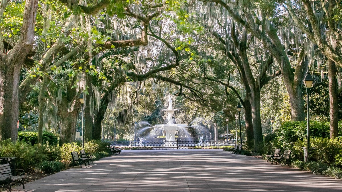 Forsyth Park fountain Forsyth Park fountain