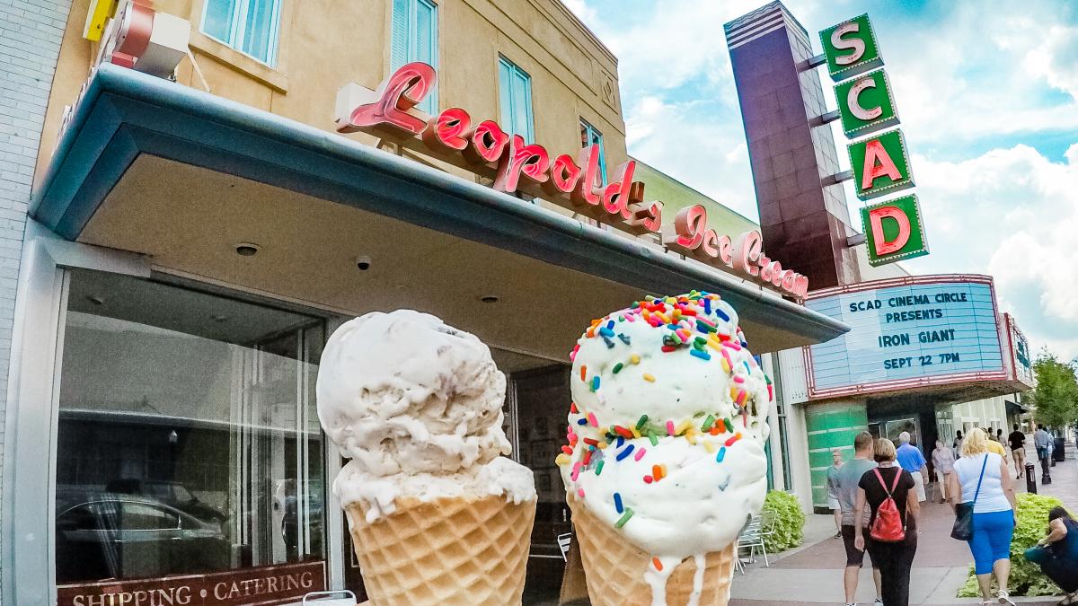 Leopold's Ice Cream. Leopold's Ice Cream.