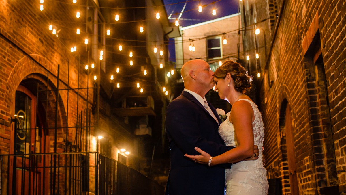 A wedding in Savannah, Georgia