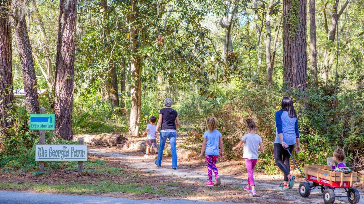 Oatland Island Wildlife Center in Savannah, Georgia.