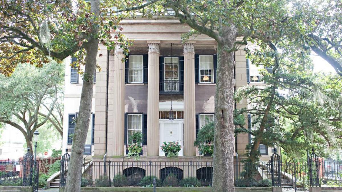 The Harper Fowlkes House in Savannah, Georgia.