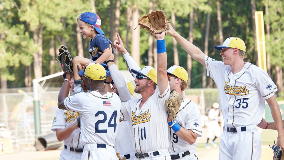 Savannah Bananas baseball team in Savannah, Georgia.