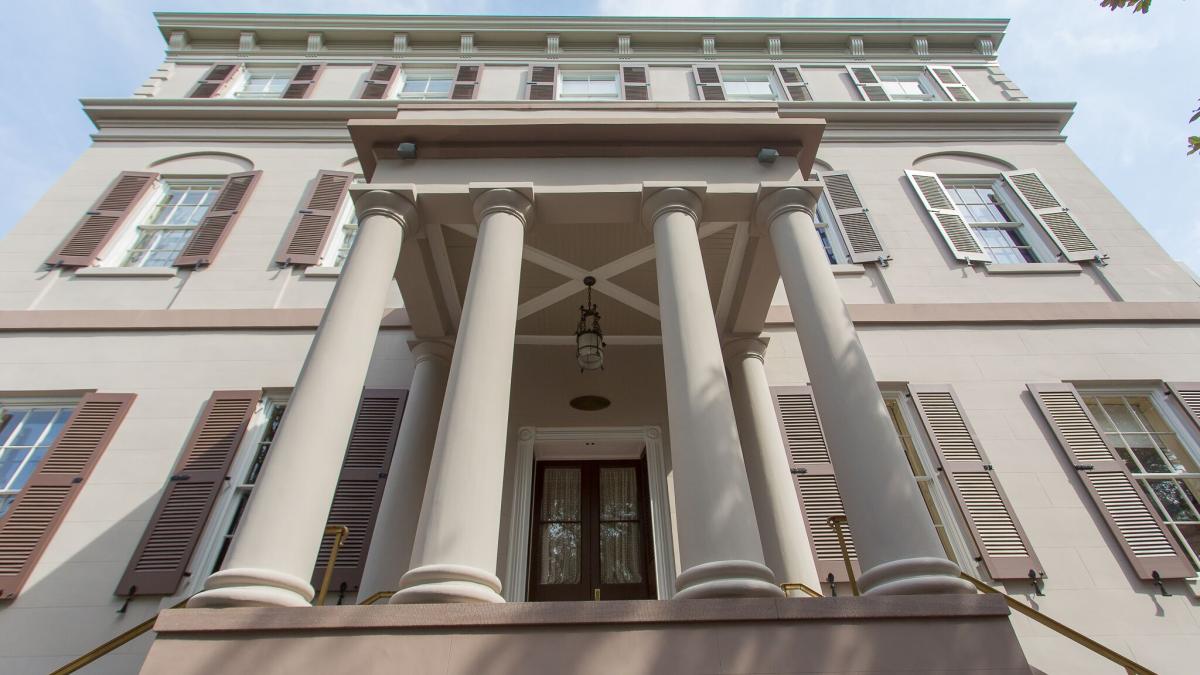 The Juliette Gordon Low Birthplace in Savannah, Georgia.