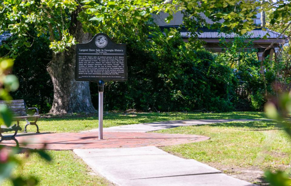 The Weeping Time - Historical Marker | Visit Savannah
