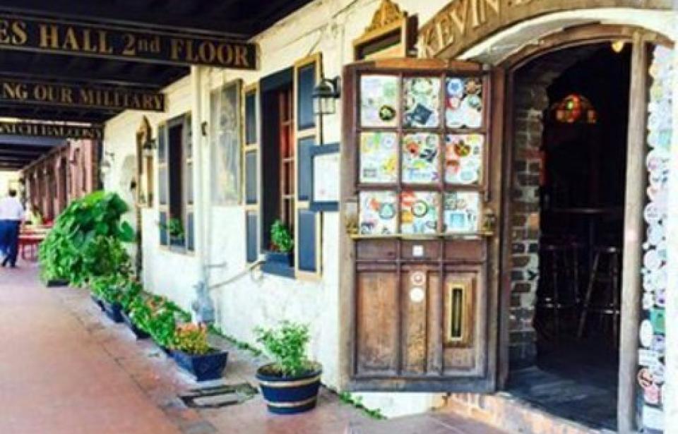 Kevin Barry's Irish Pub door Kevin Barry's Irish Pub door