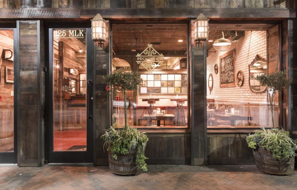 Front Entrance at Prohibition