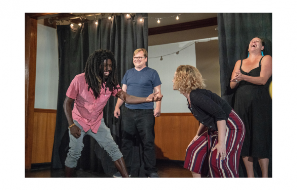 Chris and Madison, Improv Inferno 2018