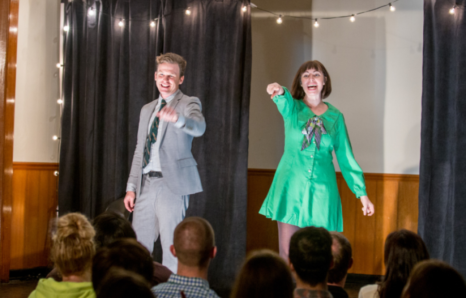 John and Bri, Front Porch Improv All-Stars