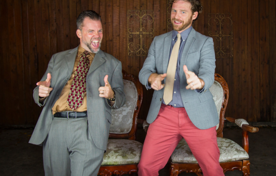 Steven and John Looking Snazzy!