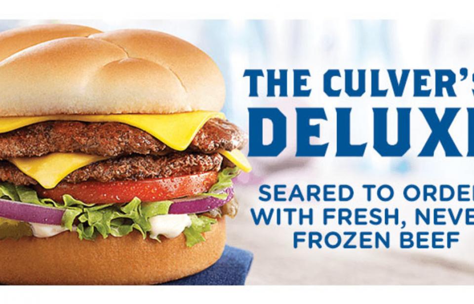 Culvers Burger Culvers Burger