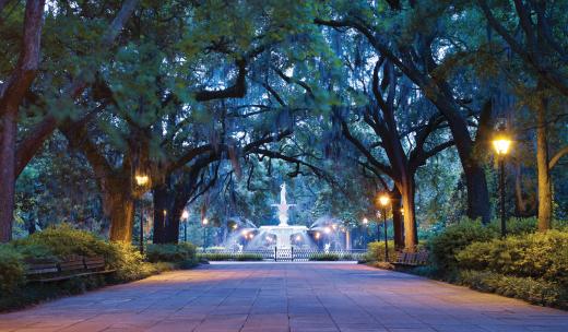 The Forysth Park Fountain The Forsyth Park Fountain