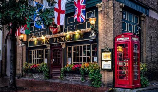 Six Pence Pub Six Pence Pub exterior