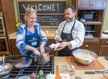 Chef Darin’s Kitchen Table