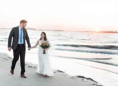 tybee island wedding couple tybee island wedding couple