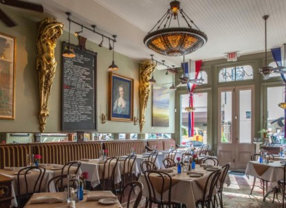 Circa 1875 is a charming French-style bistro.  Circa 1875 is a charming French-style bistro.