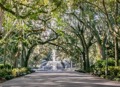 Forsyth Park fountain