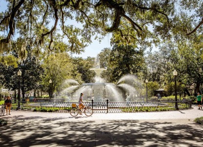 Forsyth Park fountain bicycle Forsyth Park fountain bicycle