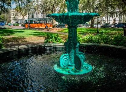 Lafayette Square Fountain and Cathedral Lafayette Square Fountain and Cathedral