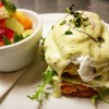B. Matthews Eatery Crab Cake Benedict B. Matthews Eatery