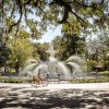 Forsyth Park fountain bicycle